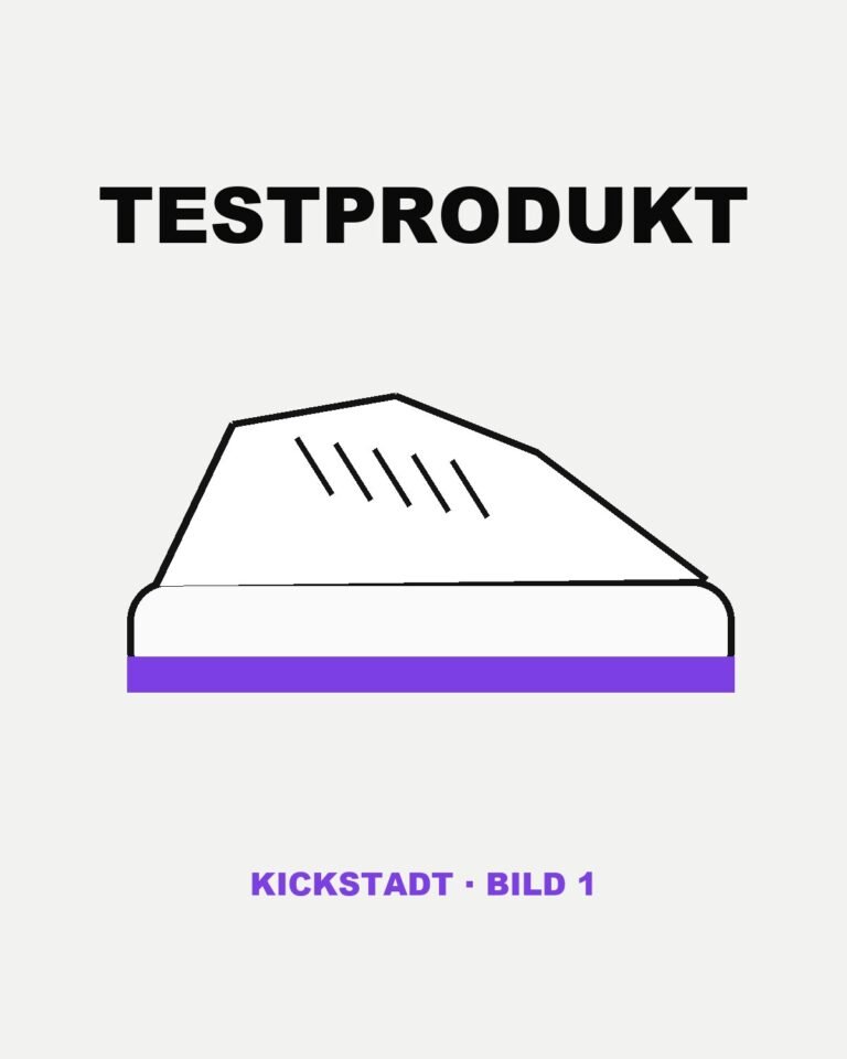 Testprodukt Sneaker